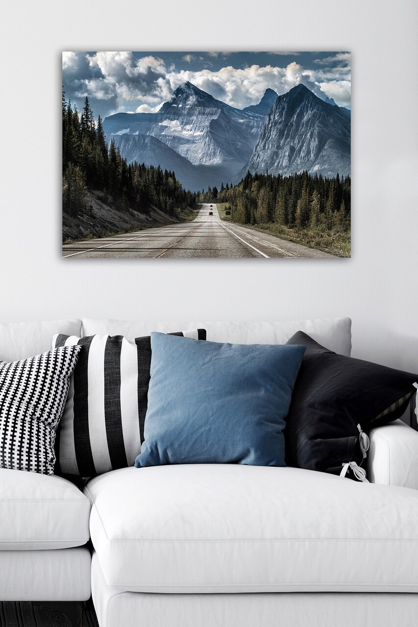 Tablou decorativ, 562801426-5070, Cadru: 100% LEMN (grosime: 3 cm), Multicolor - imagine 6